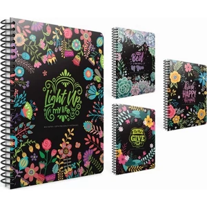 Spirálfüzet Gipta Best Notes 20x28cm keményfedeles 120 lapos kockás 5082