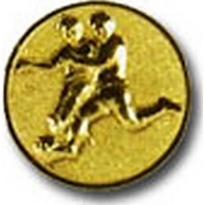 Sportérem betét BK004 25mm-es betét érem nélküli labdarugú Az ár az érmet nem tartalmazza!
