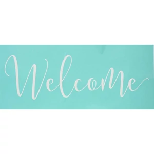 Stencil sablon 370x150mm Welcome