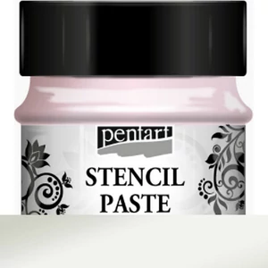 Stencilező paszta 50ml gyöngyház jégvirág