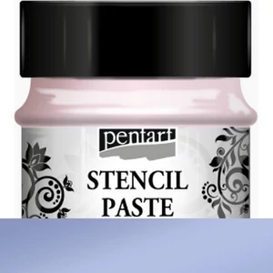 Stencilező paszta 50ml gyöngyház orgonalila
