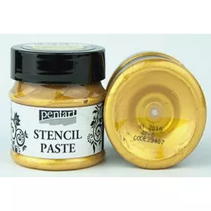 Stencilező paszta metál 50ml Pentart arany