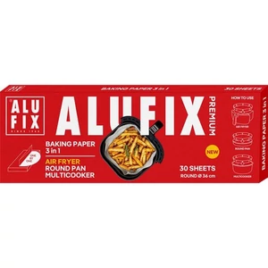 Sütőpapírlapok kerek 3 az 1-ben 30db 36cm ALUFIX Premium