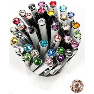 Swarovski toll E. fekete testű Arany Kristály Gravírozható Made With Swarovski Elements