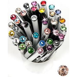 Swarovski toll E. fekete testű Arany Kristály Gravírozható Made With Swarovski Elements