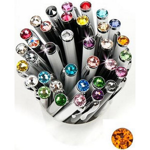 Swarovski toll E. fekete testű Élénk Narancs Színű Kristály Gravírozhat Made With Swarovski Elements