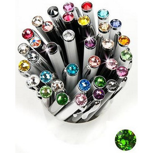 Swarovski toll E. fekete testű Tavasz Zöld Kristály Gravírozható Made With Swarovski Elements