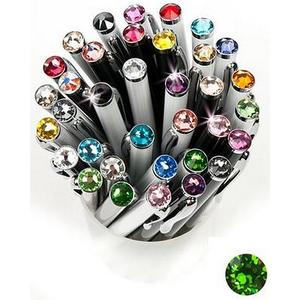 Swarovski toll E. fekete testű Tavasz Zöld Kristály Gravírozható Made With Swarovski Elements