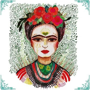 Szalvéta 25x25cm Frida: Memory the Heart 20db-os