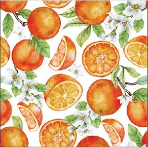 Szalvéta 25x25cm Juicy oranges 20db-os