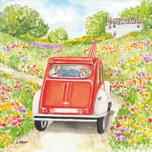 Szalvéta 33x33cm Bon Voyage! 20db-os