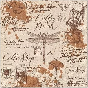 Szalvéta 33x33cm Caffee Break 20db/csomag