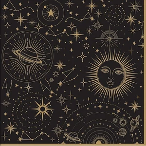 Szalvéta 33x33cm Celestial,20db-os