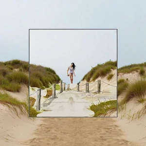 Szalvéta 33x33cm Dune Path 20db-os