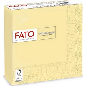 Party szalvéta 33x33cm FATO Smart Table 50db/csom. 2 rétegű pezsgő