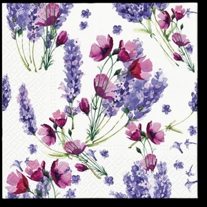 Szalvéta 33x33cm Fragrant Lavender 20db-os