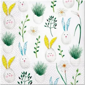 Szalvéta 33x33cm Rabbit Eggs 20db-os