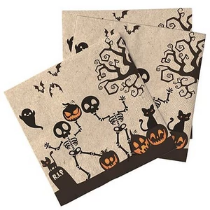Szalvéta 3 2 rétegű 33x33cm Halloween