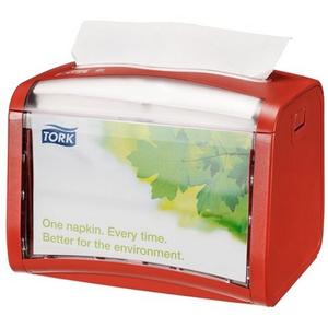 Szalvéta adagoló TORKxpressna N4 rendszer 155x201x150 mm piros