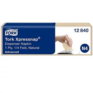 Szalvéta adagolós 1 2 rétegű 21,3x33cm N4rendszer Advanced TORK Xpressnap natúr
