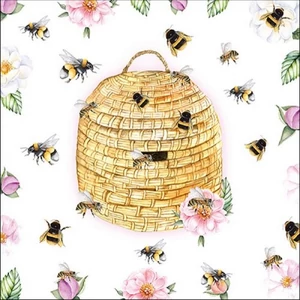 Szalvéta Ambiante Beehive papírszalvéta 33x33cm,20db-os