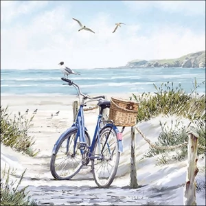 Szalvéta Ambiante Bike at the Beach papír papírszalvéta 33x33cm,20db-os