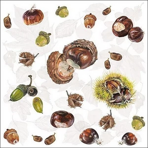 Szalvéta Ambiante Chestnuts papírszalvéta 33x33cm,20db-os