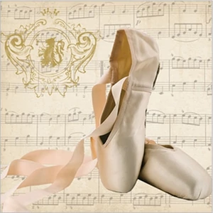 Szalvéta Ambiante Concerto Ballet papírszalvéta 25x25cm,15db-os