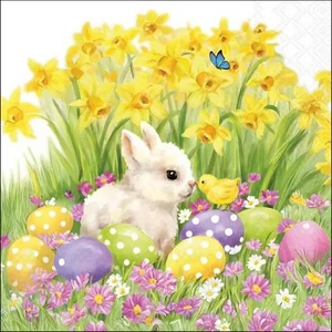 Szalvéta Ambiante Easter friends papírszalvéta 33x33cm,20db-os