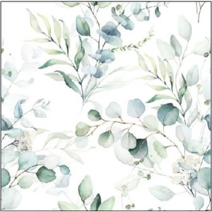 Szalvéta Ambiante Eucalyptus All Over papírszalvéta 25x25cm,15db-os