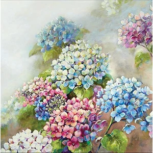 Szalvéta Ambiante Hydrangea shades papírszalvéta 33x33cm,20db-os