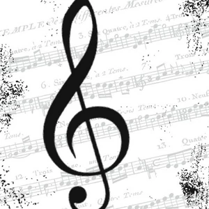 Szalvéta Ambiante I Love Music papírszalvéta 25x25cm,15db-os