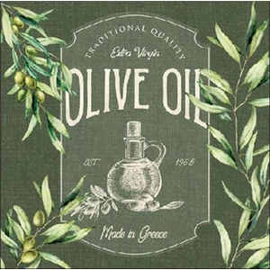 Szalvéta Ambiante Olive oil papírszalvéta 25x25cm,20db-os