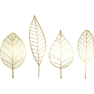 Szalvéta Ambiante Pure Godl Leaves papírszalvéta 33x33cm,20db-os
