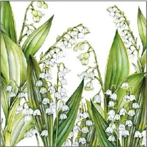 Szalvéta Ambiante Sweet Lily papírszalvéta 25x25cm,15db-os