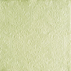 Szalvéta Ambiente Elegance Elegance Pearl Green, dombornyomott 33x33cm 3rétegű 15db/csom