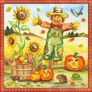 Szalvéta Ambiante Scarecrow papírszalvéta 33x33cm,20db-os