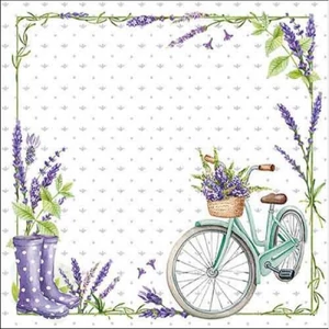 Szalvéta Ambiante Lavender love papírszalvéta 33x33cm,20db-os