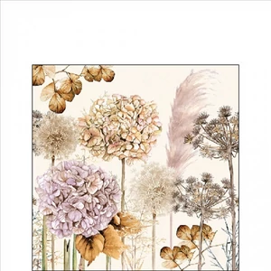 Szalvéta Ambiante Dried flowers papírszalvéta 25x25cm,15db-os