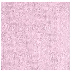 Szalvéta Ambiente Elegance rose dombornyomott 40x40cm,15db-os