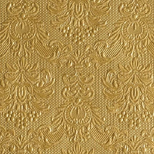 Szalvéta Ambiente Elegance Elegance godl dombornyomott papírszalvéta 25x25cm,15db-os