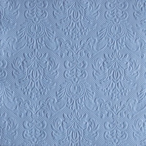 Szalvéta Ambiente Elegance Jeans Blue 33x33cm 3rétegű 15db/csom papírszalvéta 33x33cm, 15db-os