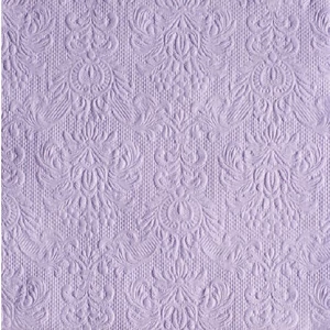 Szalvéta Ambiente Elegance Lavender dombornyomott 33x33cm 3rétegű 15db/csom