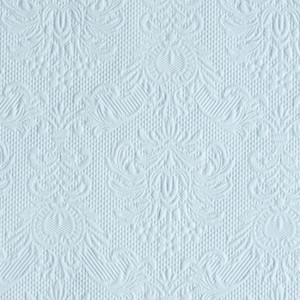 Szalvéta Ambiente Elegance Elegance light blue dombornyomott papírszalvéta 25x25cm,15db-os