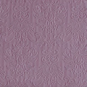 Szalvéta Ambiente Elegance Pale lilac dombornyomott 33x33cm 3rétegű 15db/csom