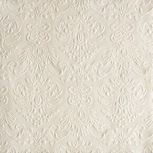 Szalvéta Ambiente Elegance Pearl dombornyomott 33x33cm 3rétegű 15db/csom