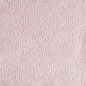 Szalvéta Ambiente Elegance pearl pink dombornyomott 33x33cm 3rétegű 15db/csom