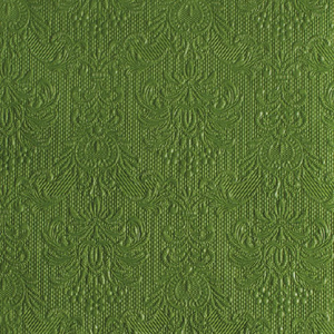 Szalvéta Ambiente Elegance Summer green dombornyomott 33x33cm 3rétegű 15db/csom