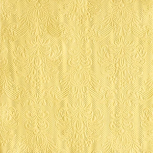 Szalvéta Ambiente Elegance Vanilla 33x33cm 3rétegű 15db/csom papírszalvéta 33x33cm, 15db-os