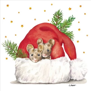 Szalvéta Ambiente Get cozy papírszalvéta 33x33cm,20db-os